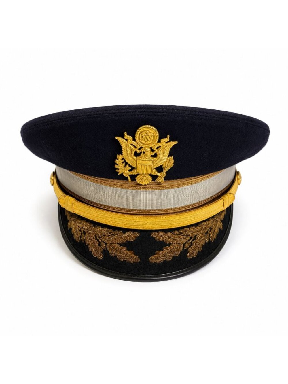 Military Cap Cold War US Army Senior Infantry Officers Service Visor Hat Dress V